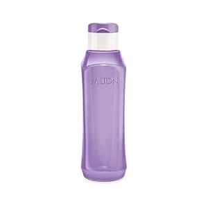 MILTON Pyramid Flip Plastic Water Bottle, 500 ml, Blue | Sports | Gym ...
