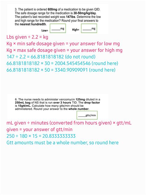 Image result for Dosage Calculation Formulas