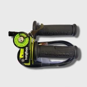 acube mart quick throttle grip with speed lock green Handle Bar Grip ...