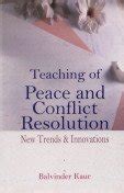 Teaching of Peace and Conflict Resolution : Kaur, Balvinder: Amazon.in ...