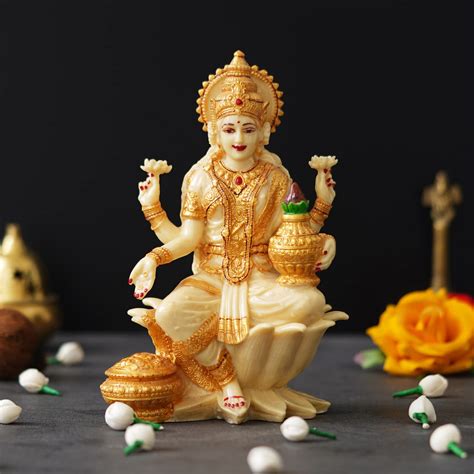 JaipurCrafts Premium Resin Laxmi Ji Idol Statue for Home Decor | laxmi ...
