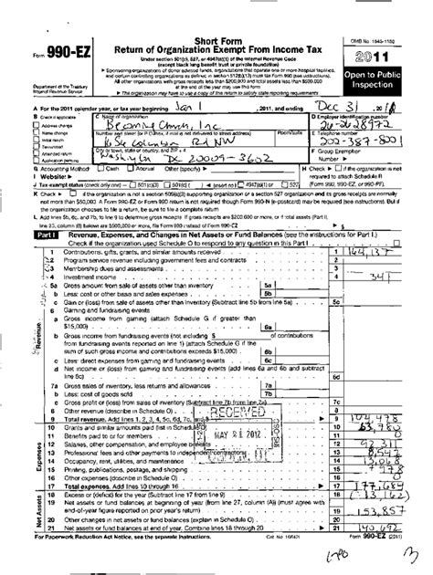 Fillable Online Instructions for Form 990-EZ (2020)Internal Revenue ...