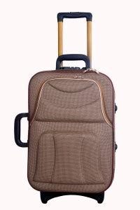 New Jersey Travellers Scottish Cabin Suitcase 2 Wheels - 20 inch Wood ...
