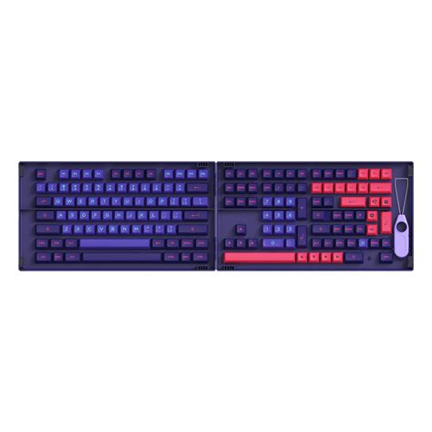 Buy EPOMAKER AKKO NEON Cyberpunk 157 Keys ASA Profile Doubleshot PBT ...
