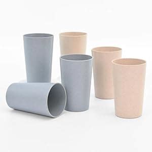 Buy Eha Earth-Friendly Unbreakable Drinking Glass Set of 6 for Water ...
