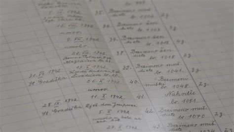 POSEBNA FASCIKLA ZA BEZIMENE: Prvi put izložen spisak 5.800 dece koju ...
