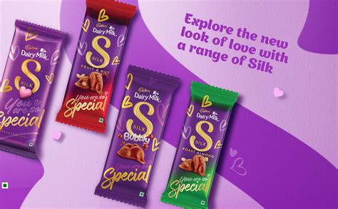Cadbury Dairy Milk Silk Roast Almonds Valentine's Gift Pack Chocolate ...