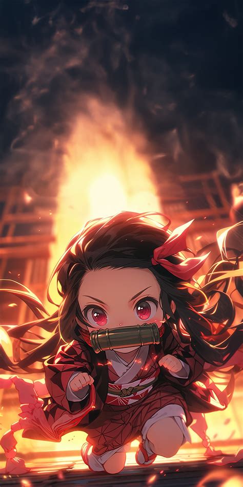 Nezuko Anime 4k Mobile Wallpapers Wallpaper Cave