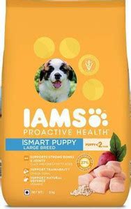 PEDIGREE IAMS Proactive Health Smart Puppy Large Breed Dogs Chicken 8 ...