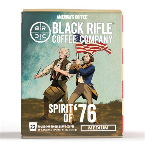 Black Rifle Coffee Company Spirit of '76 K Cups Pods, Medium Roast, 22 ...