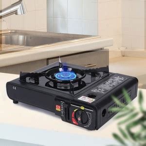 KAMALY Portable Gas Stove upgrade dual fuel Outdoor Windproof Camping ...