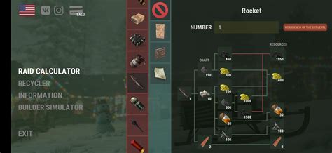 Rust Helper: Raid Calculator + Builder Simulation (Android) discovered ...