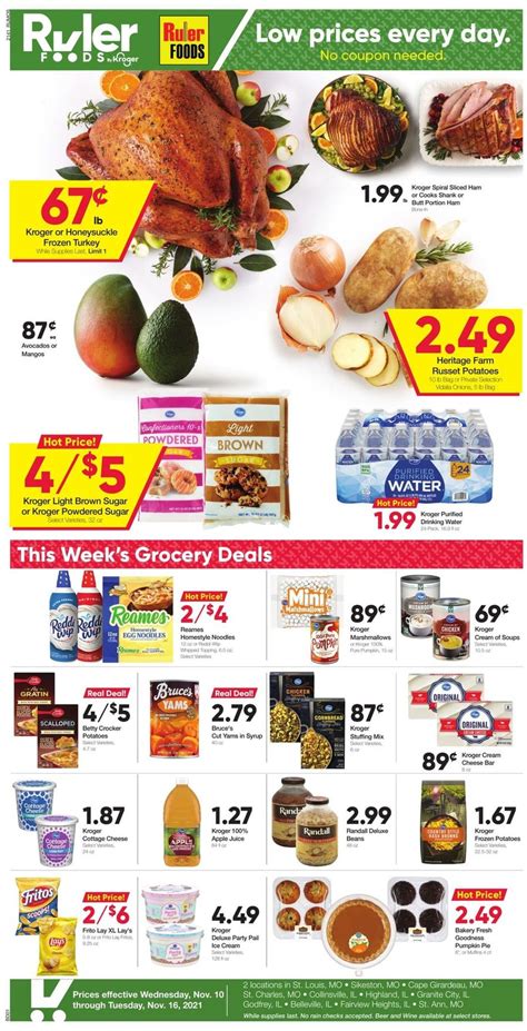 Ruler Foods Ad Circular - 11/10 - 11/16/2021 | Rabato