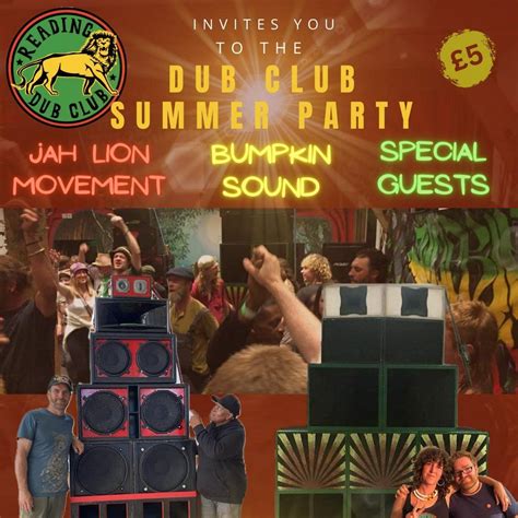 The Barge Inn invites you to the Dub Club Summer Party!!, The Barge Inn ...