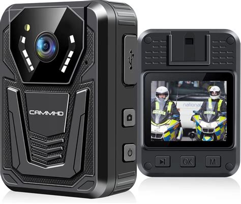 Amazon.com : CAMMHD F6 256GB 4K Body Camera, Work 12-14Hrs and Ultra ...