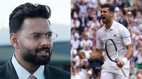 'He Definitely Can Pull It Off': Rishabh Pant Picks Novak Djokovic To ...