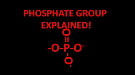 Image result for Phosphate Group Structure