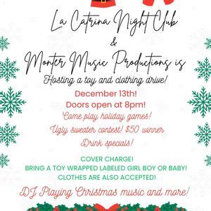 Secondary Christmas Party Donations , La Catrina NightClub, Hoquiam, 13 ...