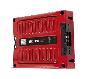 4-Ch. Vehicle Audio Bass Amplifier - 1000 Watts High-Powered Mono Bass ...