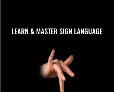 Image result for Learn and Master Sign Language Course