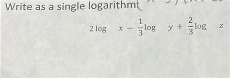 Single Logarithm Examples 的图像结果