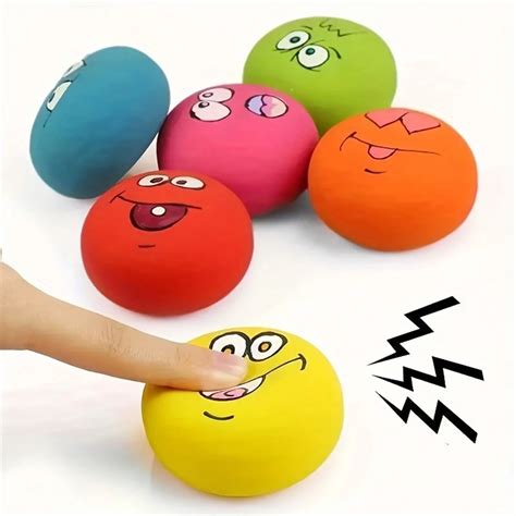 Pet Balls In Multiple Colors, Teeth Training Soft Squeaky Toys ...