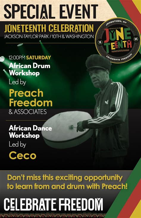 Jamestown Juneteenth Festival, 10th & Washington Street, Jamestown, NY ...