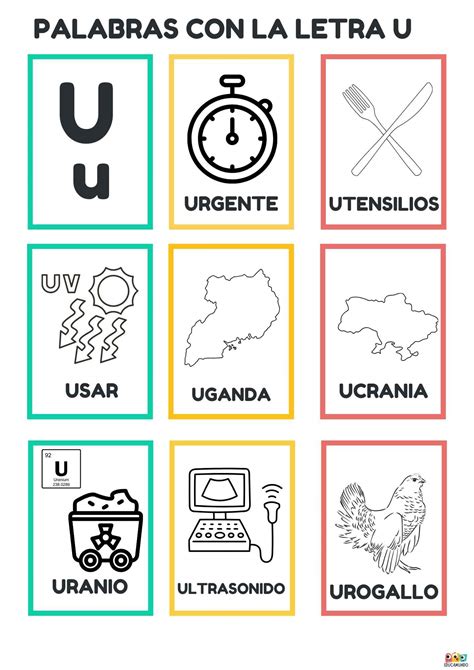 Palabras con la letra U - EducaMundo
