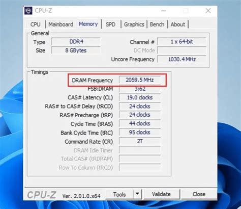 Image result for CPU-Z Check RAM Speed