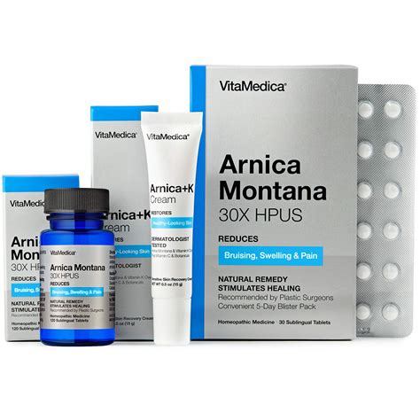 Vitamedica Arnica And Vitamin K Cream Arnica Montana 30x Bottle ...