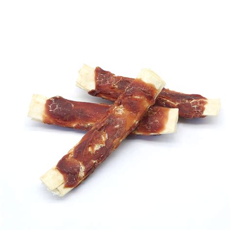 Premium Dog Rawhide Chews: Factory-Made OEM/ODM Cowhide Chip infused ...