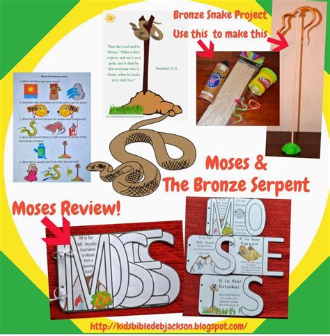 Bronze Snake Bible Craft at Lynn Potter blog