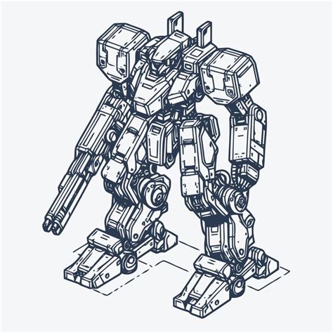 Robot Line Art 的图像结果