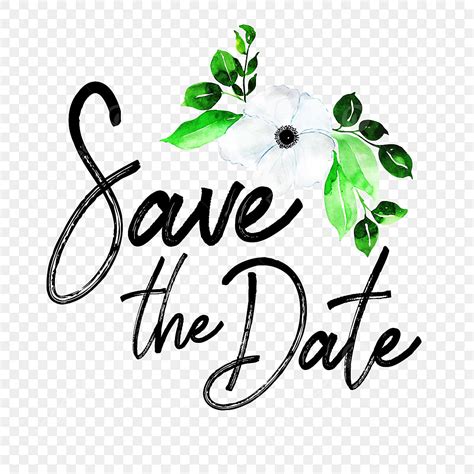 Save The Date Clipart