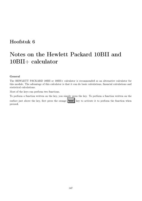 Image result for HP 10bii  Basics