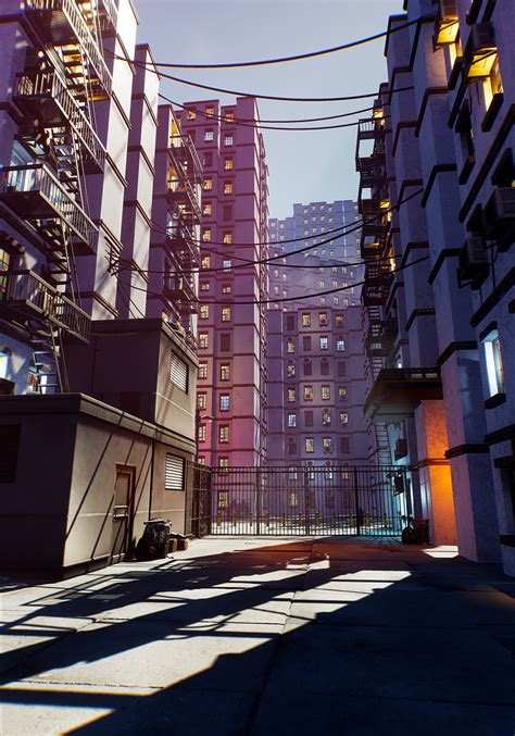 Download wallpaper 2160x3086 yard, buildings, art, architecture, urban ...