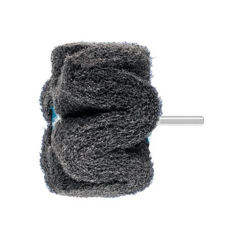 Pferd 4" x 2" POLINOX Mtd. Flap Wheel - 1/4" Shank - PNG Type - SiC 100 ...