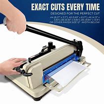 Image result for Guillotine Paper Cutter Trimmer