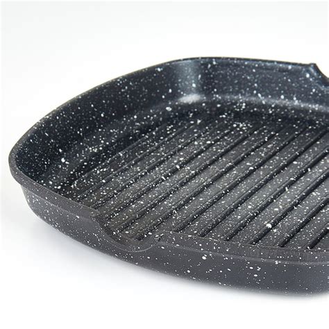 Buy Chef Special Aluminium Grill Pan with Foldable Bakelite Handle ...