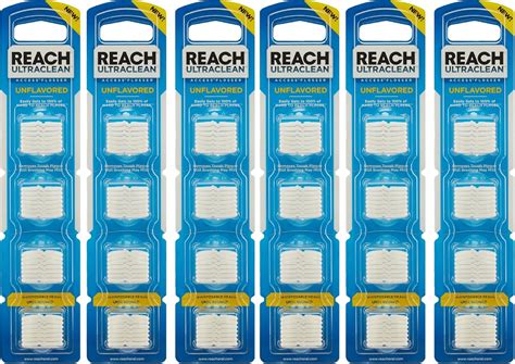 REACH Ultraclean Access Flosser Refill Heads, Unflavored, Plaque ...
