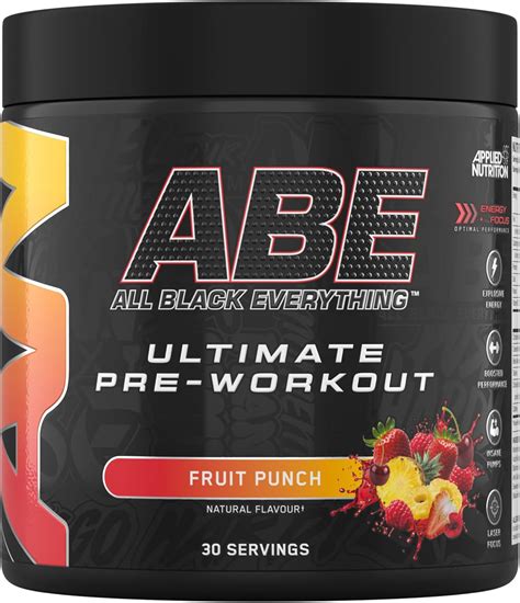 Applied Nutrition ABE Pre Workout - All Black Everything Pre Workout ...