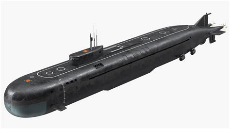 Russian Submarine Belgorod K-329 OSCAR II 3D Model $129 - .fbx .3ds ...