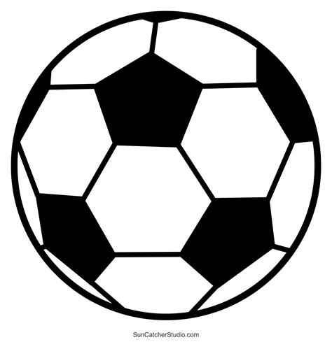 Sports and Ball Patterns and Clip Art (Printable Stencils) – Free ...