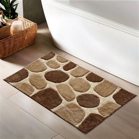 Buy Berlin Pebble Anti-Slip Bath Mat - 75x50cm from Home Centre at just ...