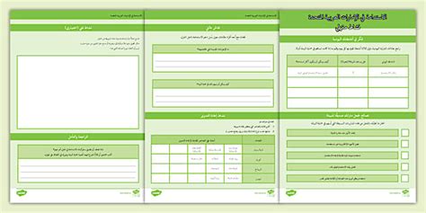 نشاط الواجب المنزلي حول أهمية الاستدامة في الإمارات