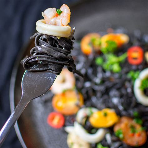 Squid Ink Pasta Sauce