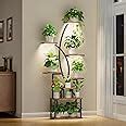 Latibell Plant Stand Indoor With Grow Light 8 Tiered Metal | Desertcart ...
