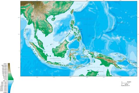 Asia Topographic Map - Guide of the World