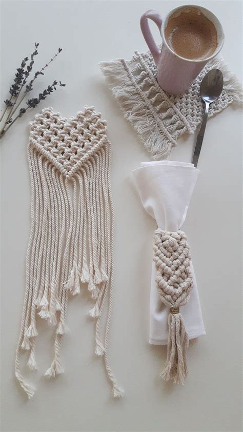 Rezultat imagine pentru Macrame Heart Pattern