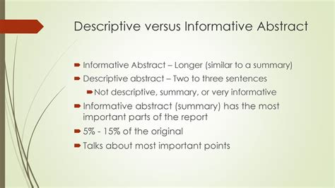 Image result for Informative Abstract